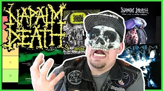 napalm death albums ranked best to worst