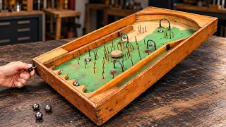 1930s Wood Pinball Restoration