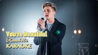 karaoke you re beautiful 80s slow rock power ballad male vocal 