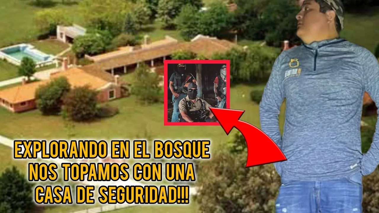 CORREMOS PELIGRO, CASA DE SEGURIDAD NOS DETECTA!!! ⚠️❌-CAMINO DEL N4RCO- ❌⚠️#paranormal #urbex
