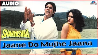 Shahenshah Jaane Do Mujhe Jaana Full Audio Song With Lyrics Amitabh Bachchan Meenakshi Seshadri 