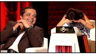             يا ترى ماذا قال  هنيدي  ل     سيرين  فى هذه اللقطة لتفقد السيطرة على نفسها   دندنها