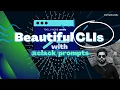 Build beautiful Node js CLIs effortlessly with