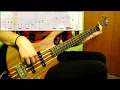 Red Hot Chili Peppers - Californication (Bass Cover) (Play Along Tabs In Video)