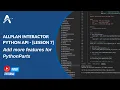 ALLPLAN interactor Python API LESSON 7 - Add more features for strip foundation PythonParts