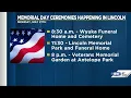 Memorial Day ceremonies happening in Lincoln