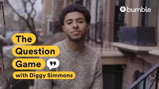 rapper and actor diggy simmons cooks us dinner and butters us up bumbles question game