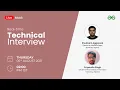 DSA Technical Round Live Mock Interview