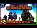 The Top 10 Best Oil Locations on Ark Fjordur - Easy Oil on the Fjordur Map