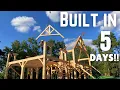 Timber Frame Class No 2 House Build Ep 9