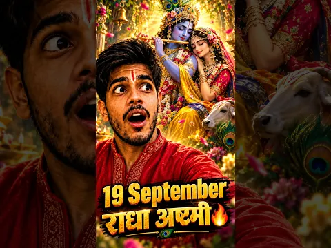 19 September Radha Ashtami🔥 | Vikash Baniya | #shorts