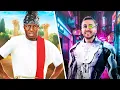 SIDEMEN 100 000 ANCIENT VS FUTURISTIC HOLIDAY