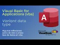 vba - Variant Data Type