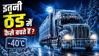 साइबेरिया की -40°C ठंड में Truck Driver कैसे बचते हैं? How Truck Drivers Sleep at -40°C in Siberia?