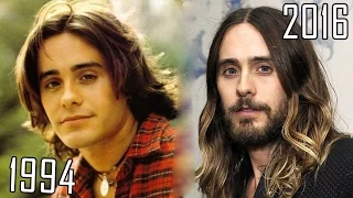 Jared Leto 1994-2016 all movies list from 1994 How much has changed Before and Now