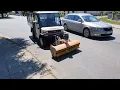 Rykov Manufacturing EV sweeper prototype introduction