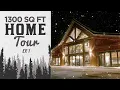 Small 1300 Sq Ft Lake Cabin Tour Luxury Rental