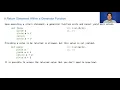 Generator Functions with Return Statements