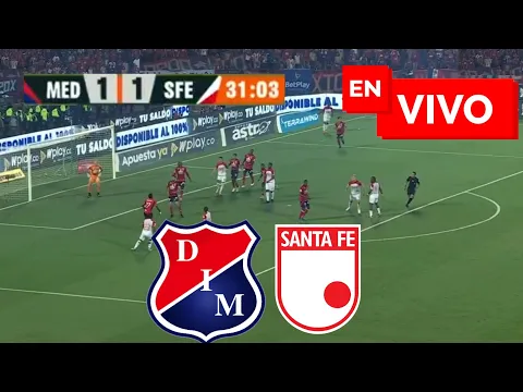 Video Thumbnail: 🔴 MEDELLIN VS SANTA FE PARTIDO EN VIVO / FINAL LIGA BETPLAY DIMAYOR 2025