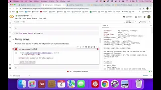 Python programming with Google Colab