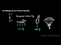 Physical Science 2.6f - Terminal Velocity