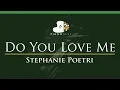 Stephanie Poetri - Do You Love Me - LOWER Key (Piano Karaoke Instrumental)
