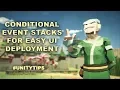 Unity Tips - Conditional Event Stacks for Easy UI Deployment