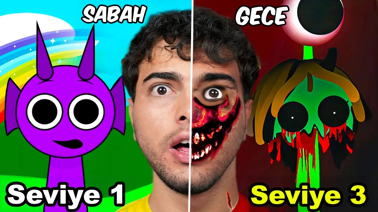 Çocuklara Uygun Olmayan OYUN ! (Seviye Arttıkça Korkunç Oluyor)