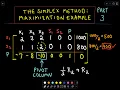 The Simplex Method - Finding a Maximum Word Problem Example Part 3 of 5