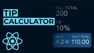 Tip Calculator App Tutorial with React js