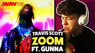 travis scott zoom ft gunna reaction first time hearing 