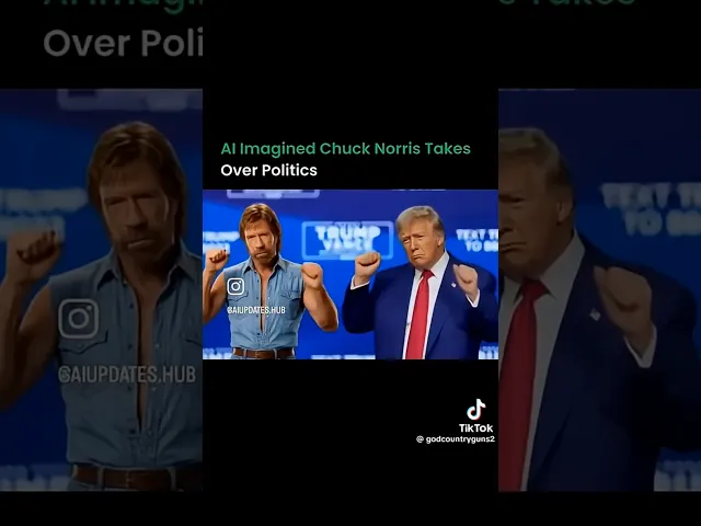 Chuck Norris #1 #ai #chucknorris #legend #epic #politics #hero