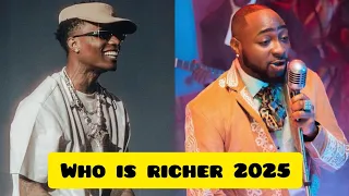 who is really richer 2025 davido or wizkid