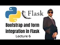 bootstrap and form integration in flask web development with Python and Flask