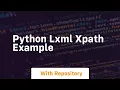 python lxml xpath example