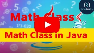 Math Class in Java Emran Code Box