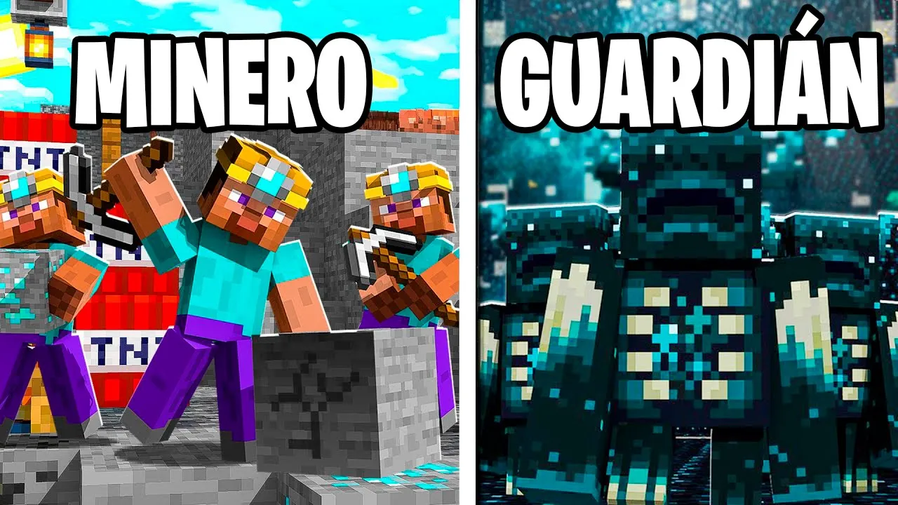 100 Jugadores Simulan Civilización Subterránea en Minecraft...