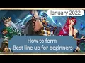 Mythic Heroes Best line up for Beginners