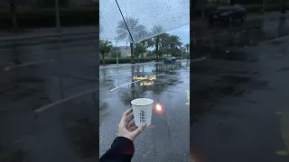 شعر و مطر أمشي تحت غر المزون الروايح تصميم بدون حقوق حالات واتس اب 