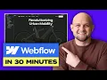 Learn the NEW Webflow Full Beginner Tutorial