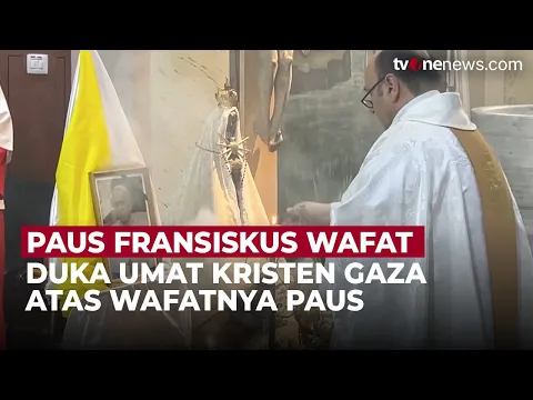 Warga Gaza Kenang Paus Fransiskus, Hingga Akhir Hayat Serukan Perdamaian Palestina