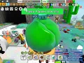 Harvesting PLASTIC PLANTER in bee swarm simulator