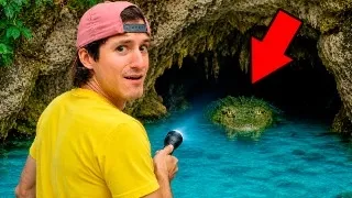ENCONTRÉ LA CUEVA DEL COCODRILO !!