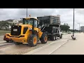 MDOT crews clear sand and debris along U S Highway 90 in Harrison County