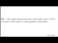 Unit Conversion solving for the time seconds s to nanoseconds ns
