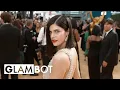 Alexandra Daddario GLAMBOT BTS at 2022 Emmys E Insider