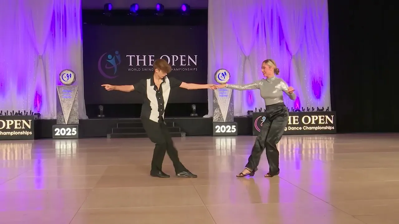 Connor Sanders and Autumn Jones - 4th Place Pro-Am Open - Leader - The Open 2025