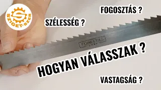 Melyik szalagfűrészlap jó asztalos, finom vágáshoz?