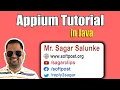Lecture 1 - Appium Tutorial in Java Android and iOS automation