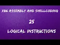 x86 Assembly and Shellcoding - 25 Logical Instructions